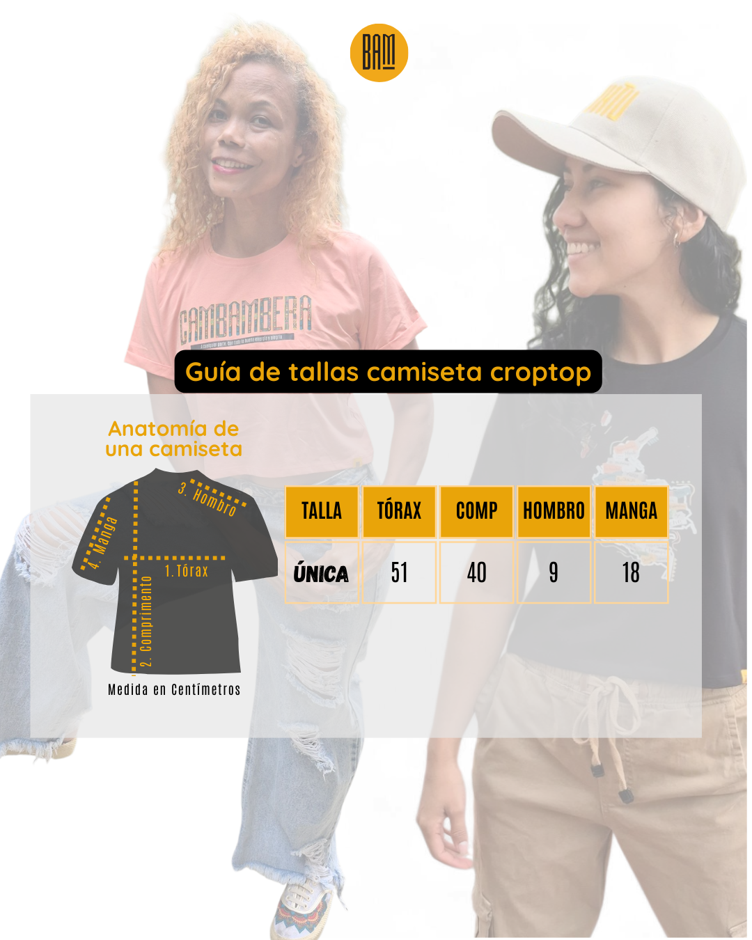 Camiseta Chévere | croptop