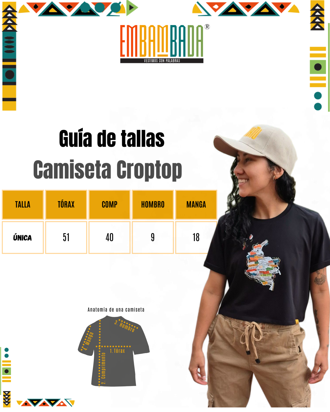 Manita | Camiseta croptop
