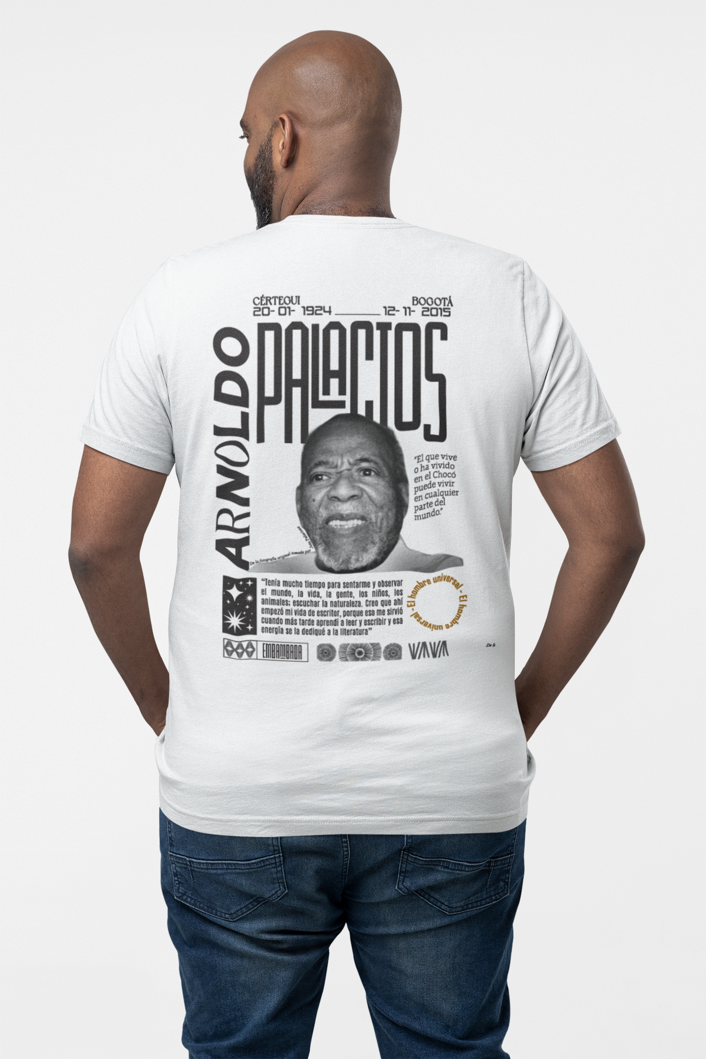 Arnoldo Palacios | Camiseta básica|