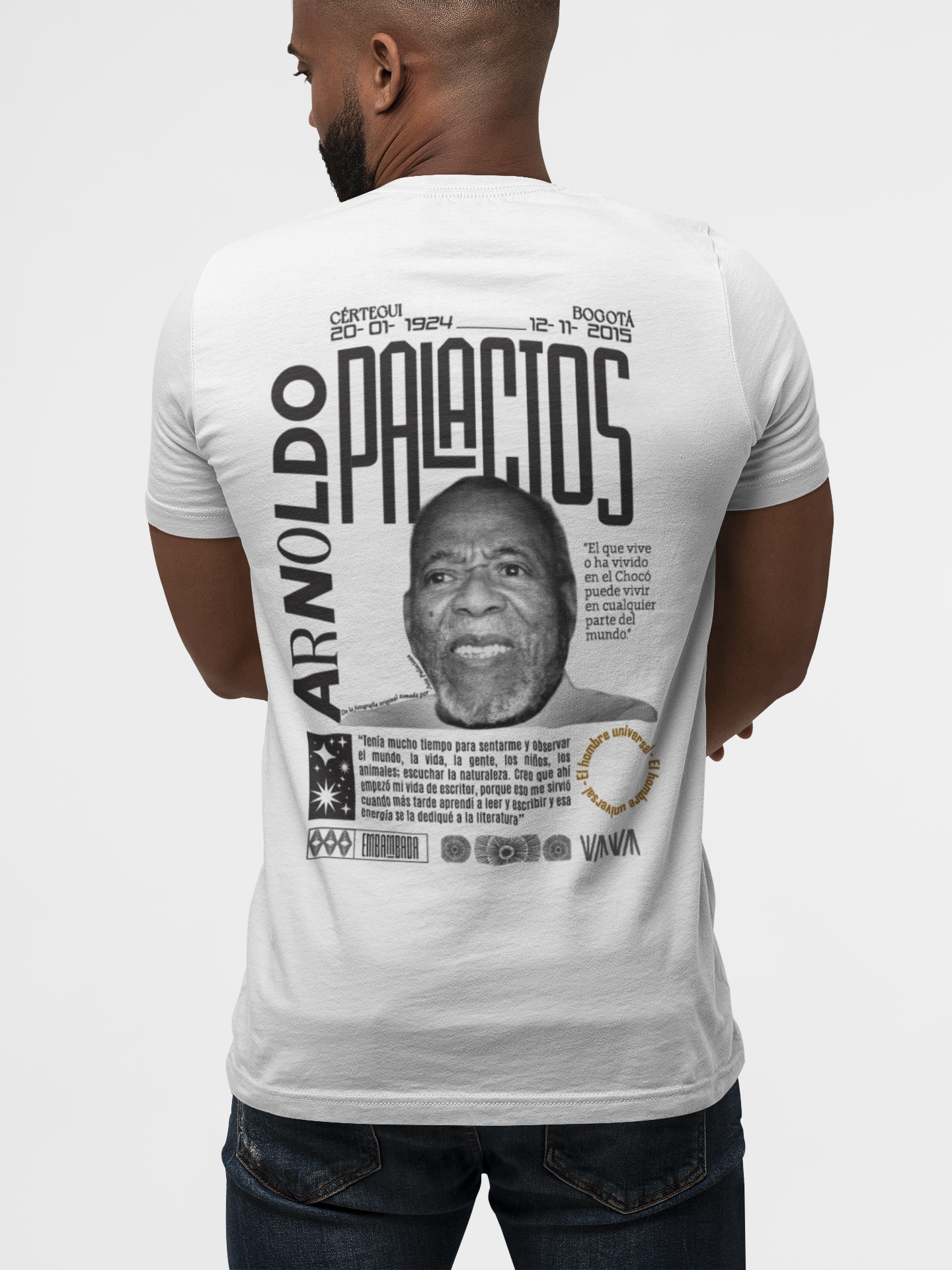 Arnoldo Palacios | Camiseta básica|
