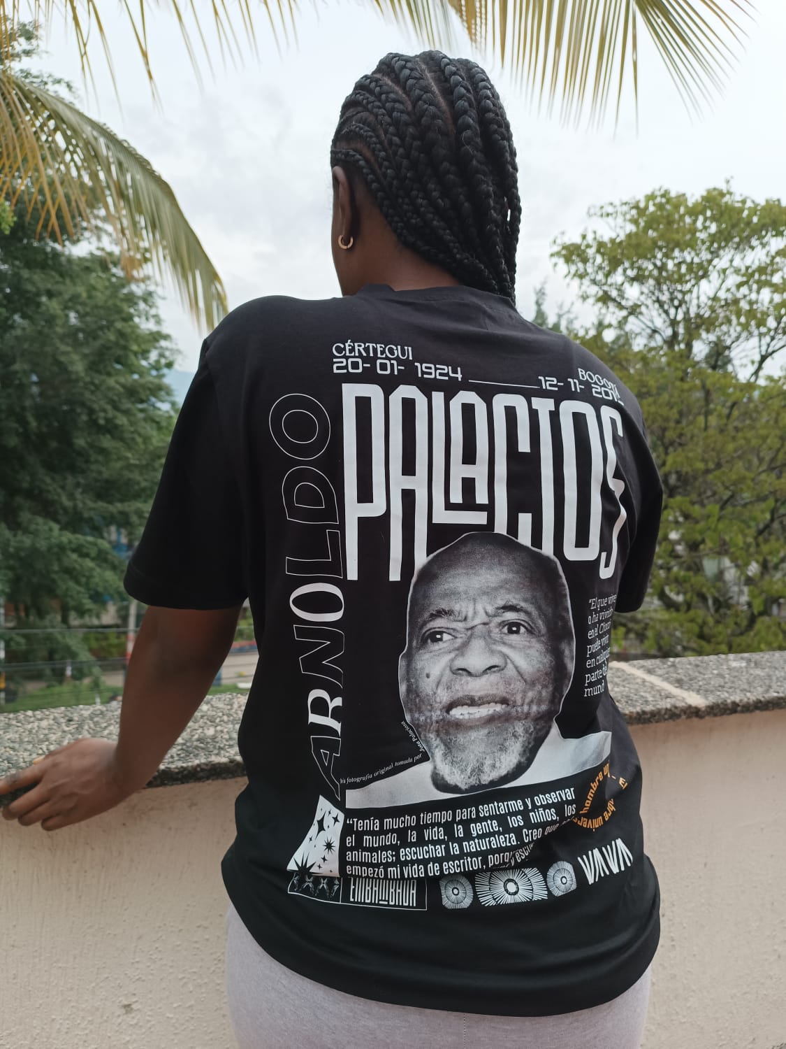 Arnoldo Palacios | Camiseta básica|