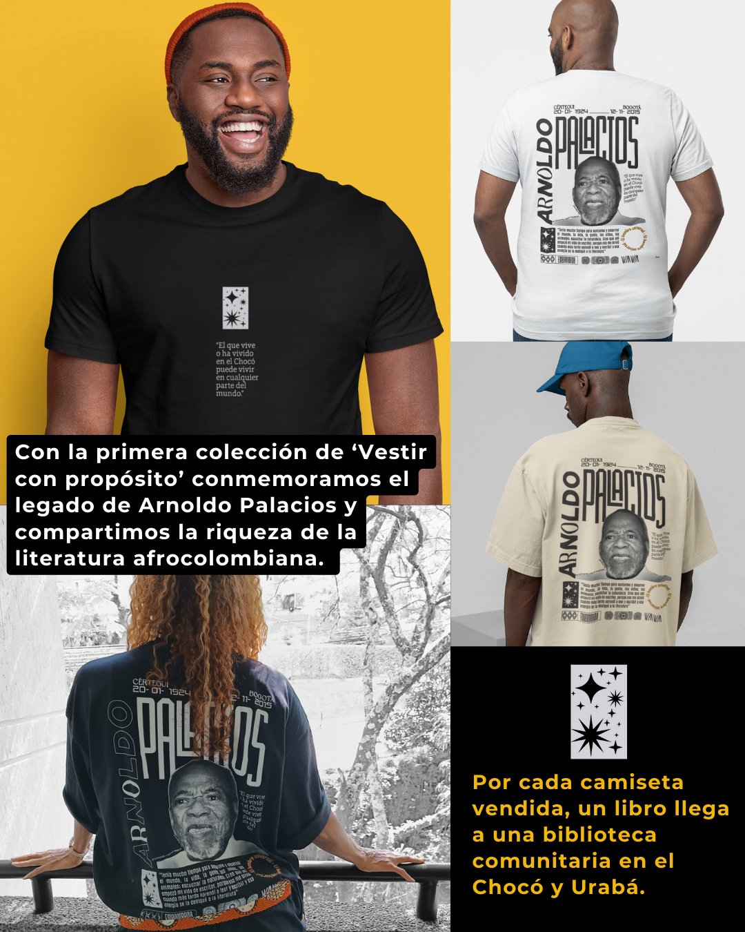 Arnoldo Palacios | Camiseta básica|