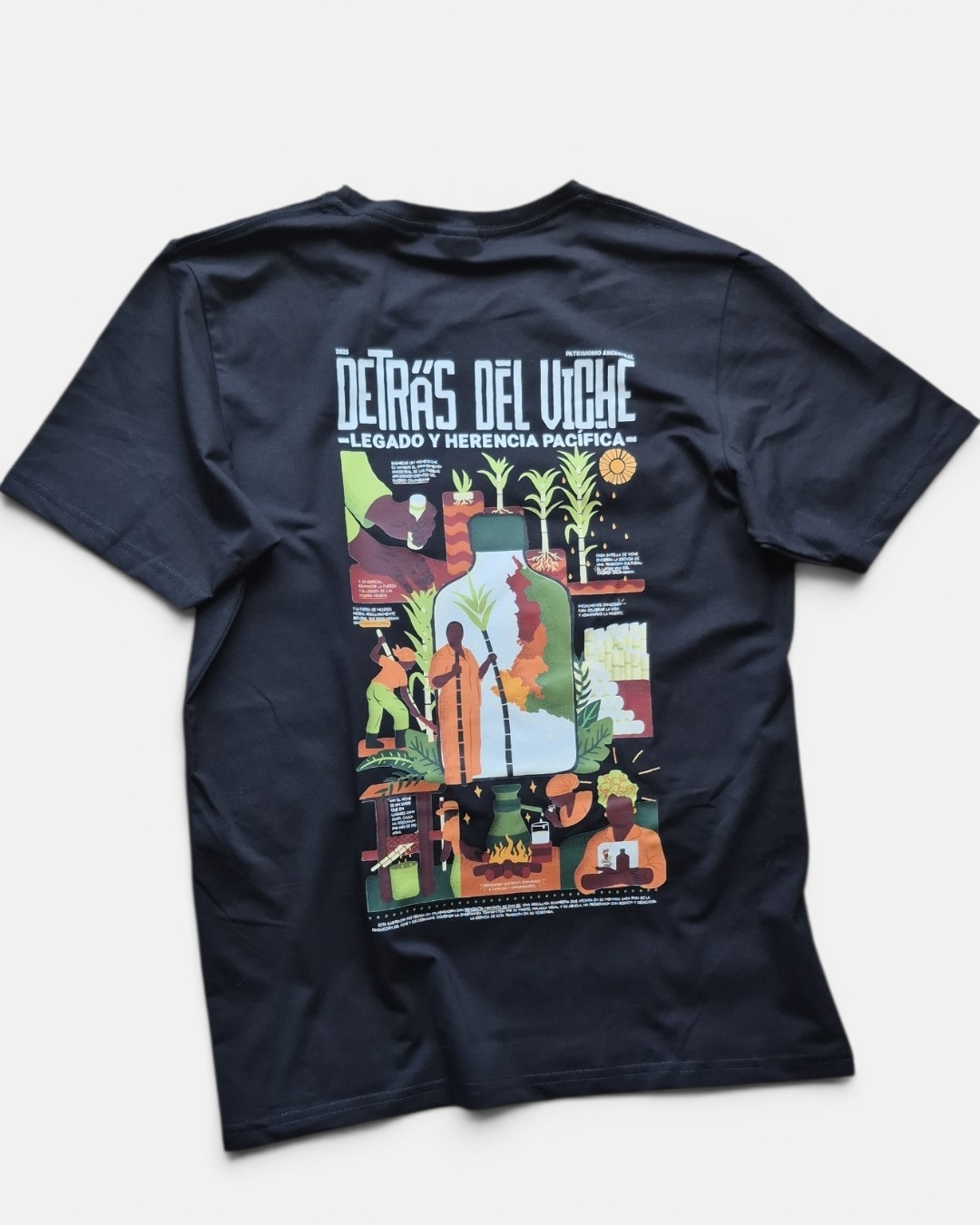 Camiseta Detrás del Viche | Básica unisex