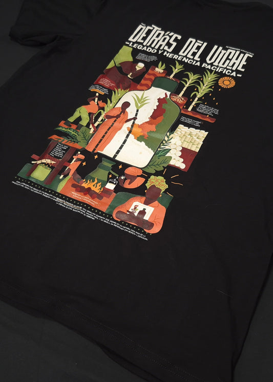 Camiseta Detrás del Viche | oversized unisex