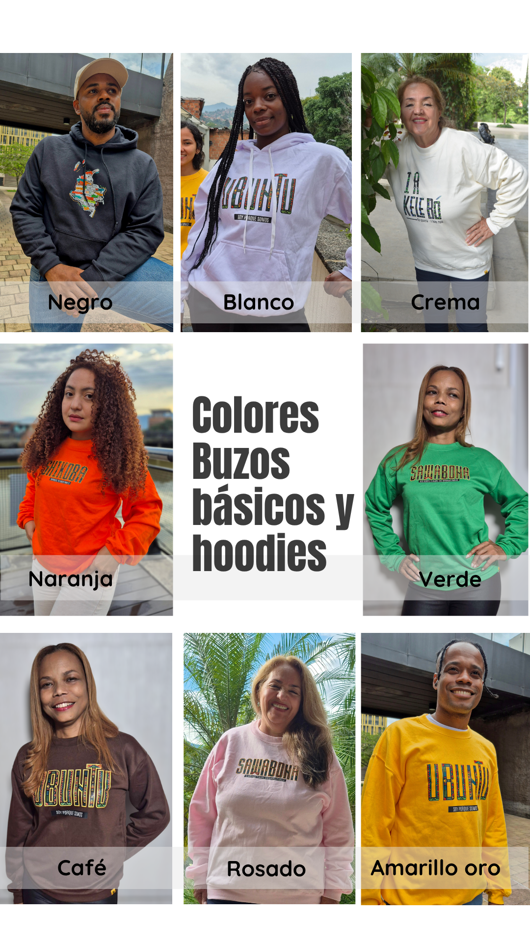 Ubuntu | Buzo básico | buzo sin capucha