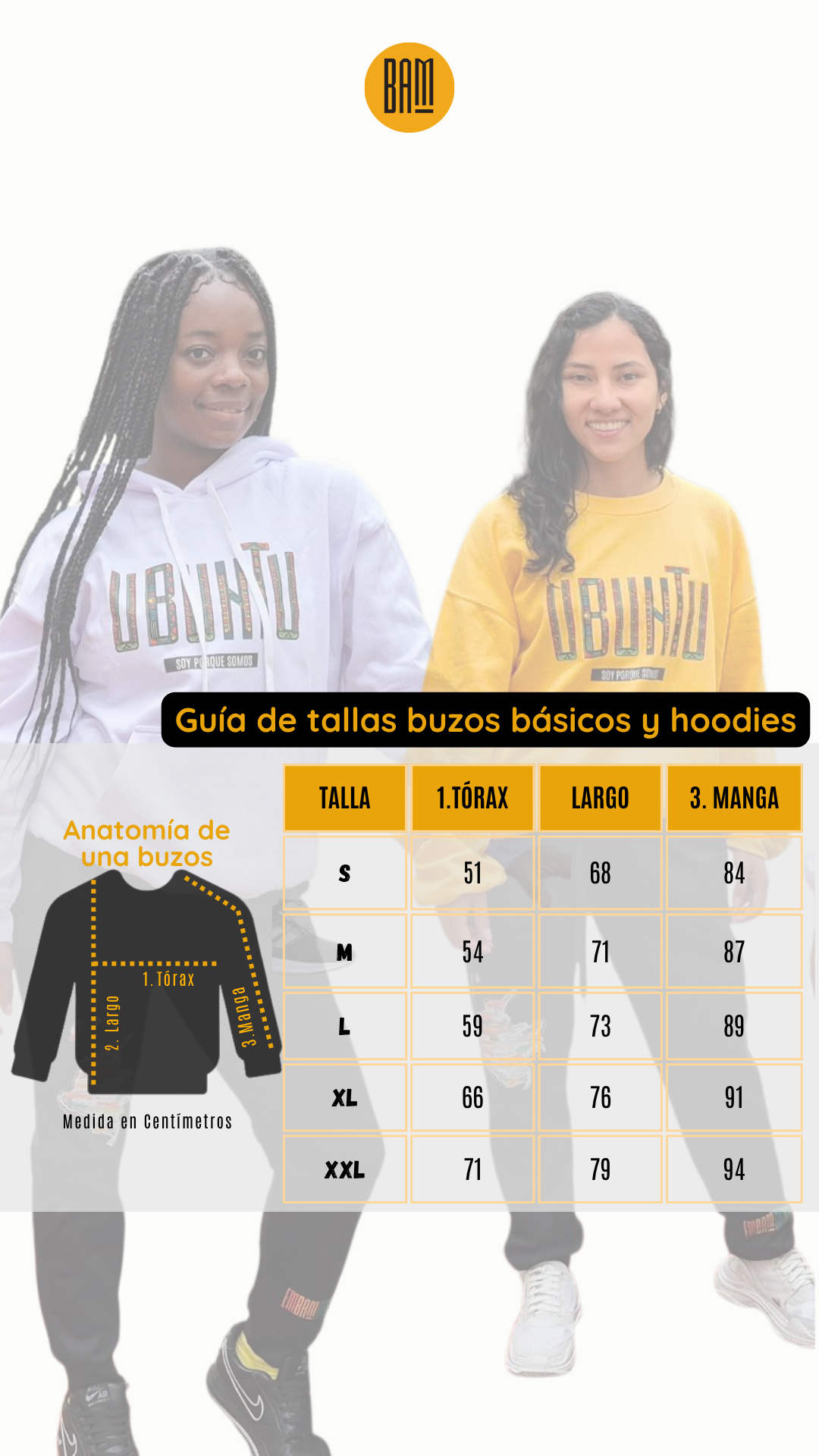 Ubuntu | Buzo básico | buzo sin capucha