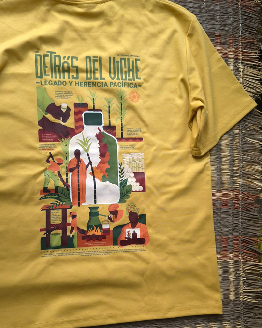 Camiseta Detrás del Viche | oversized unisex