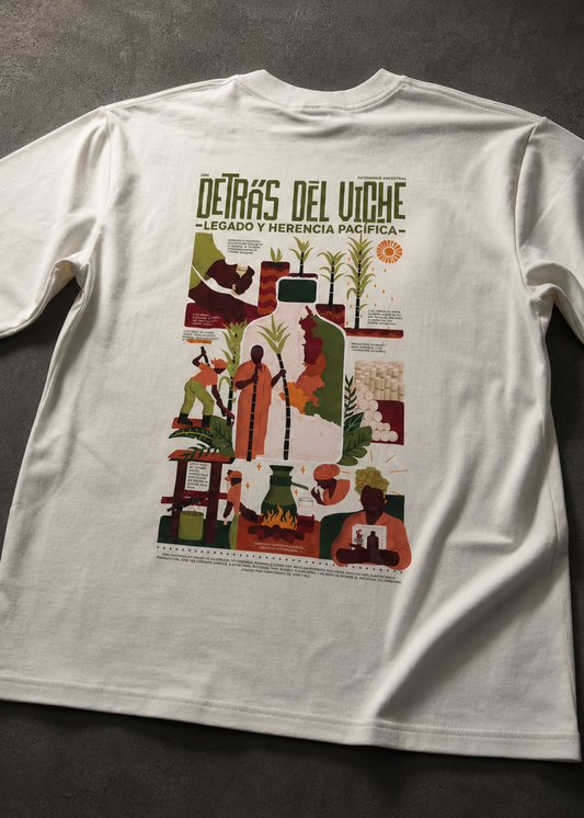 Camiseta Detrás del Viche | oversized unisex
