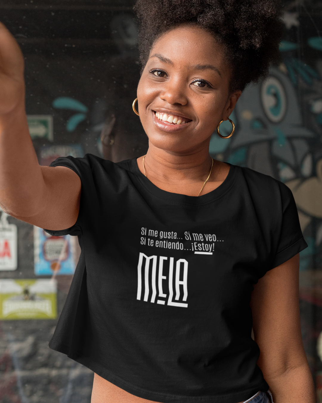 Mela | Camiseta croptop