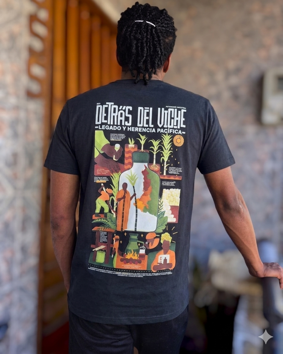 Camiseta Detrás del Viche | Básica unisex