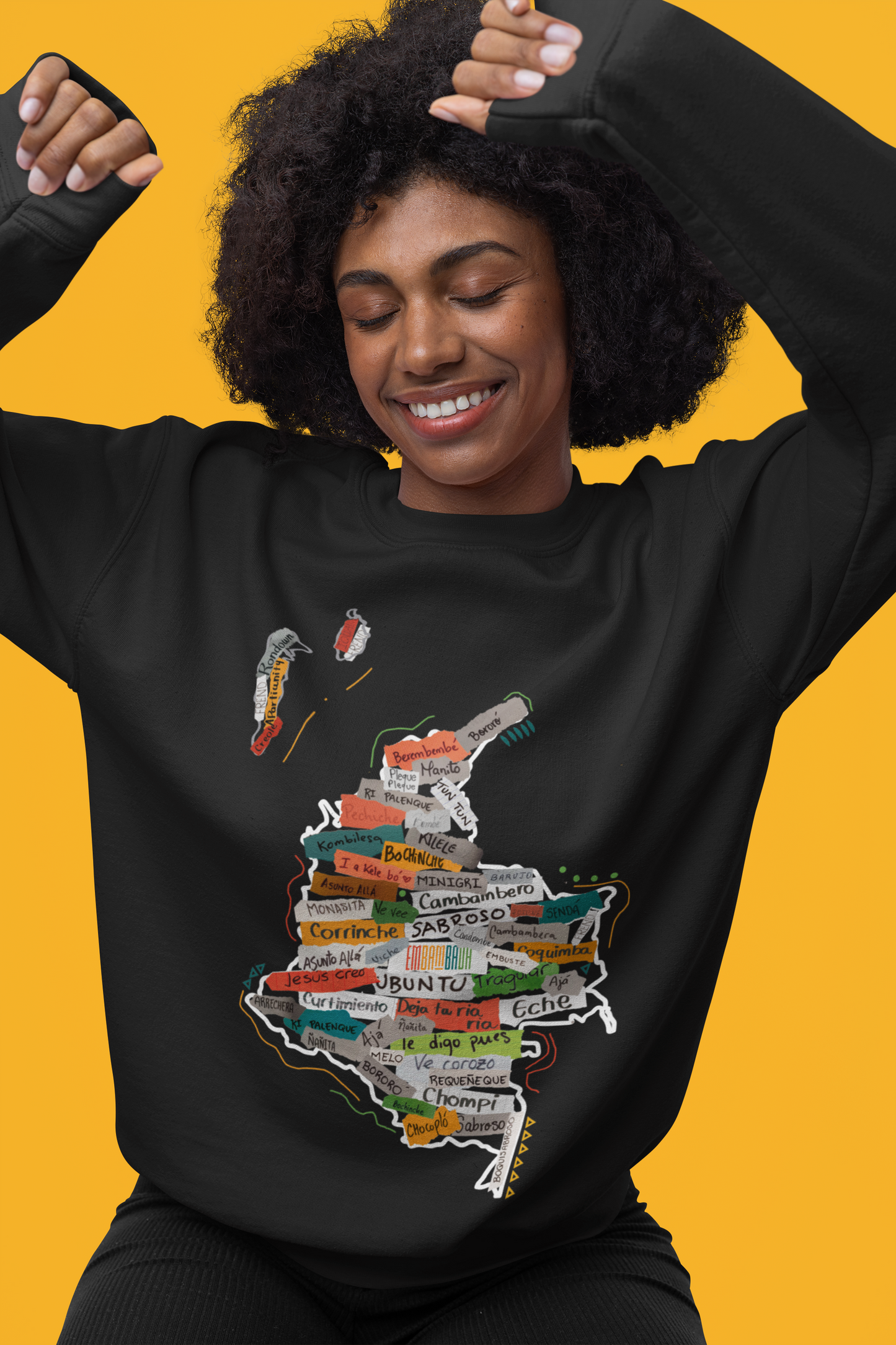 Mapa Colombia | Afrombia | Buzo básico