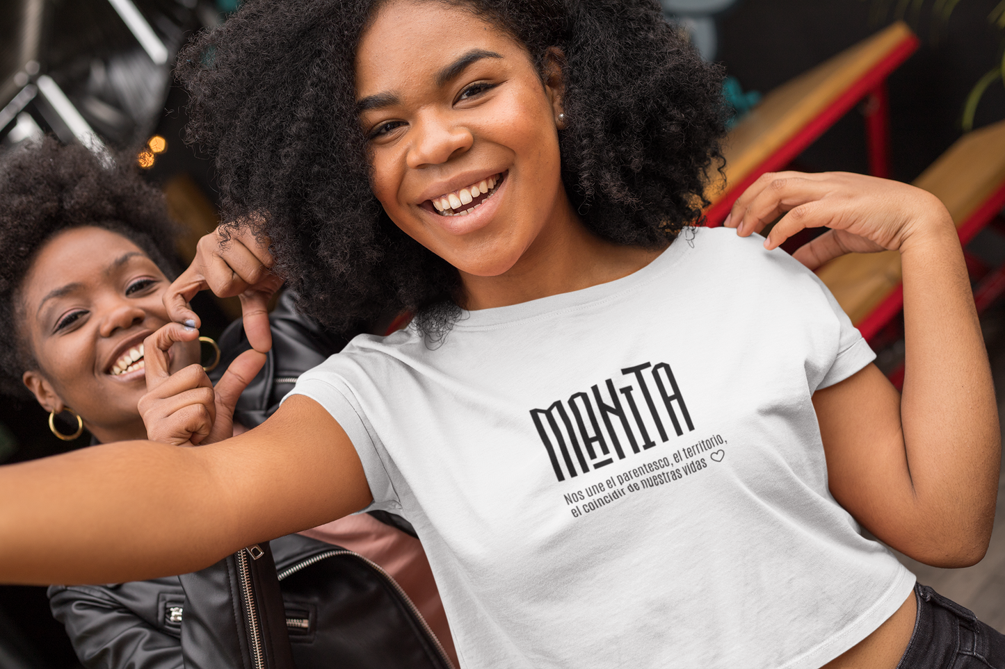 Manita | Camiseta croptop