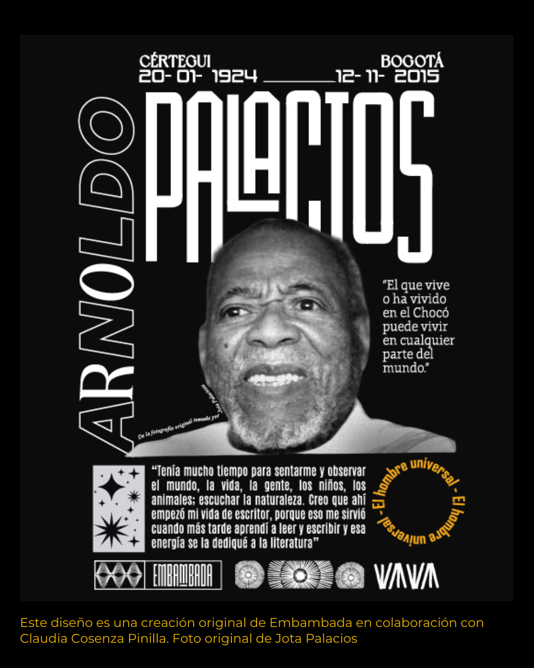 Arnoldo Palacios | Camiseta básica|