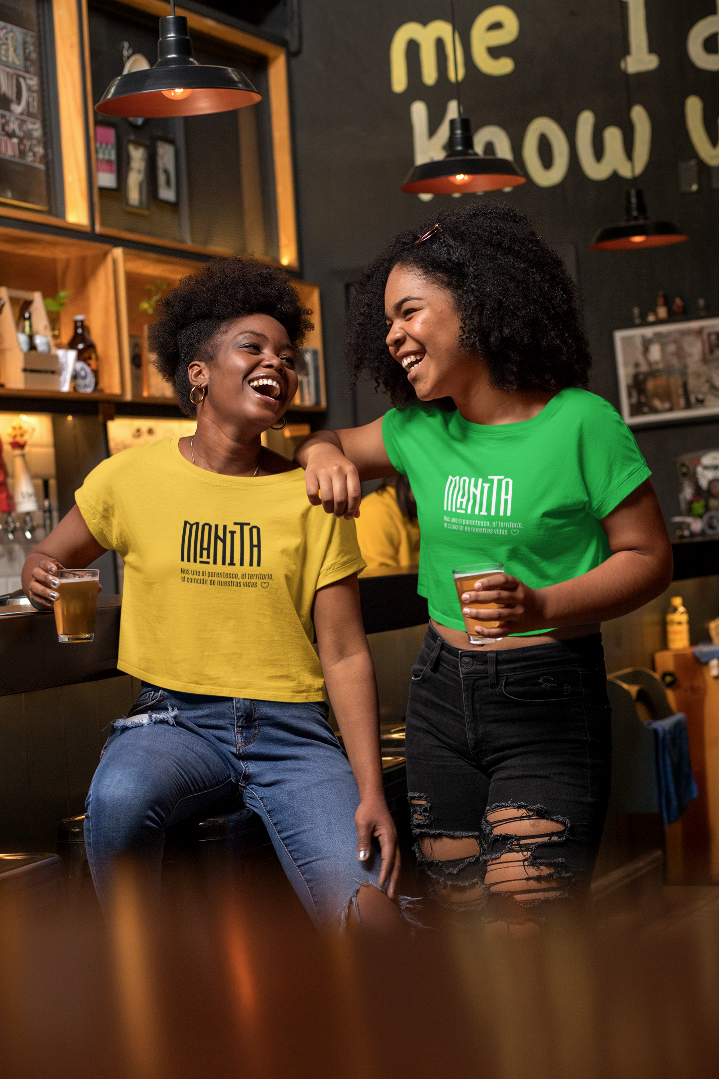 Manita | Camiseta croptop