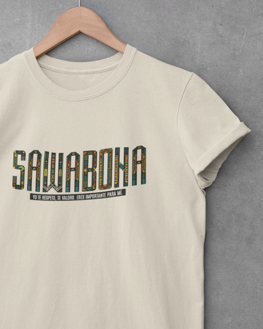 Sawabona| Camiseta básica mujer
