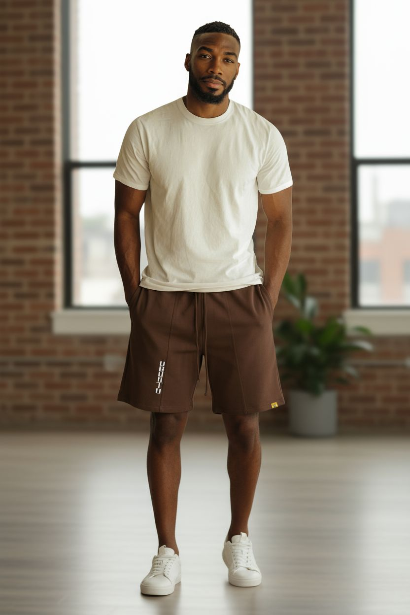 Ubuntu Pantaloneta básica unisex