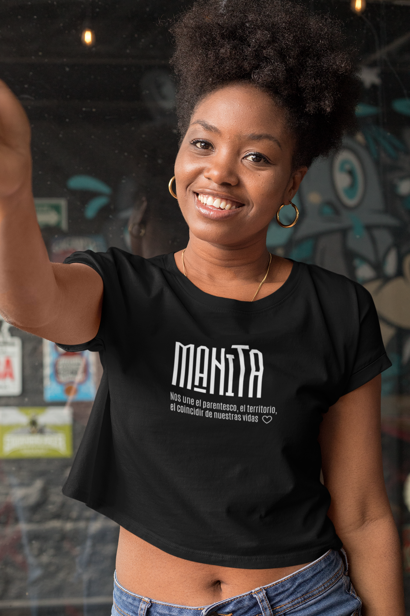 Manita | Camiseta croptop